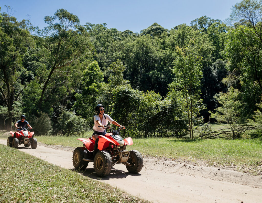 quad biking central coast