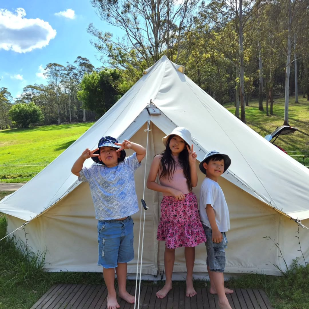Glamping at Glenworth Valley