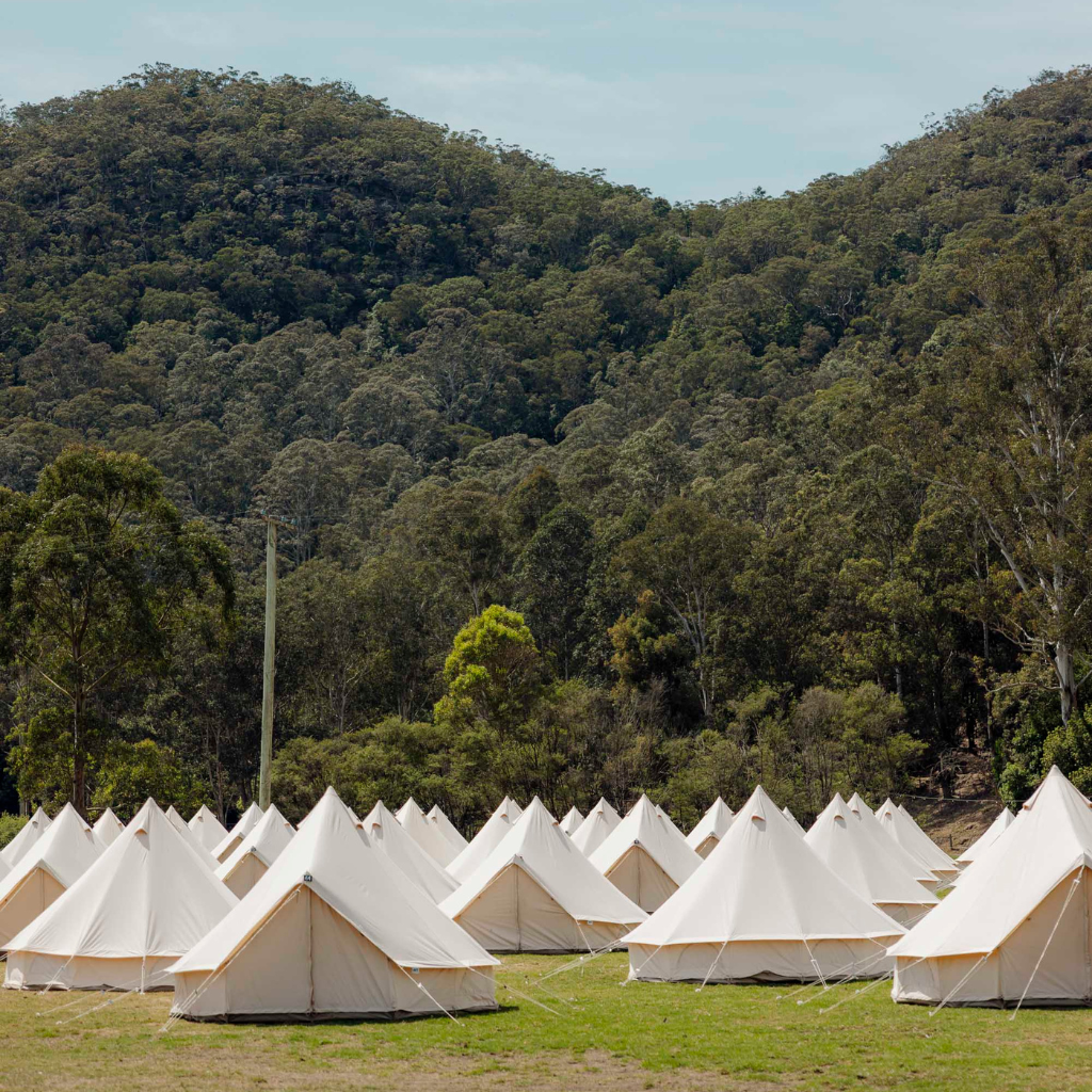 Glamping at Glenworth Valley