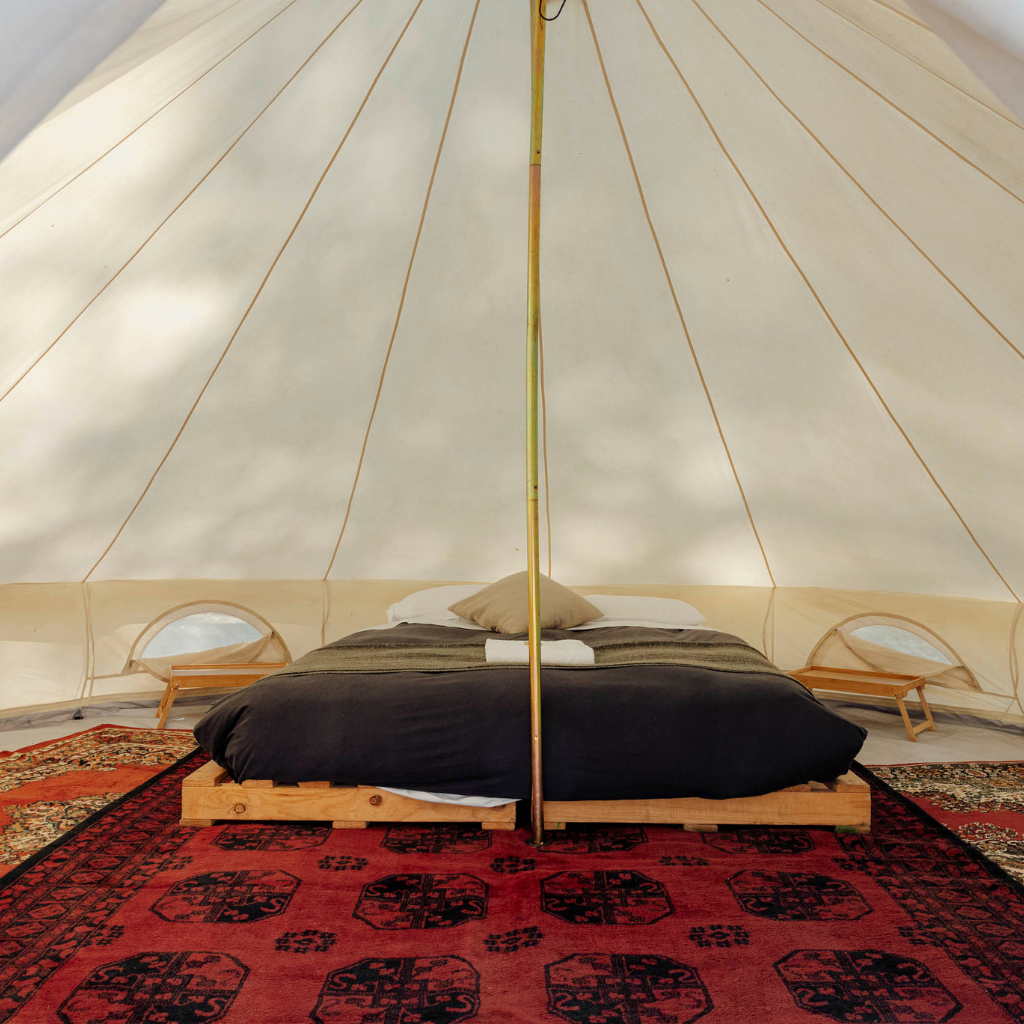 Glamping at Glenworth Valley