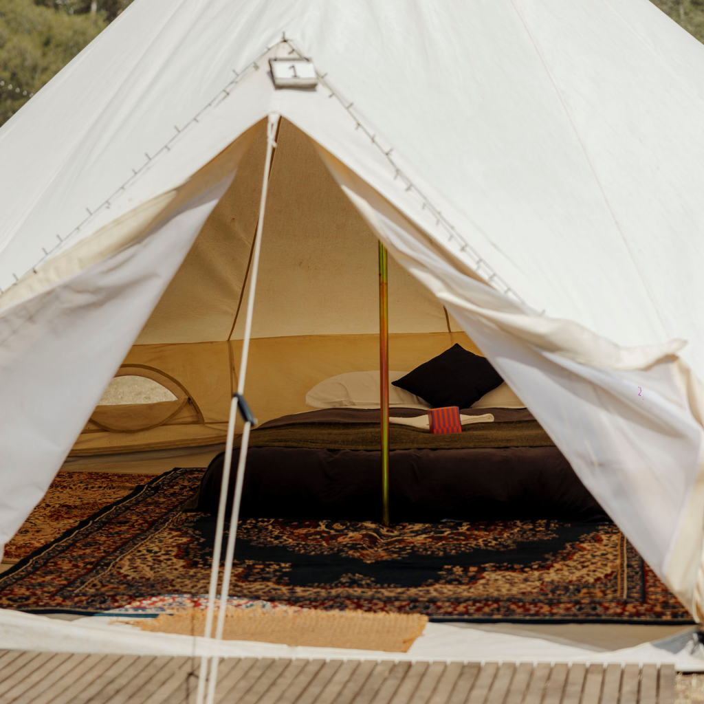 Glamping at Glenworth Valley