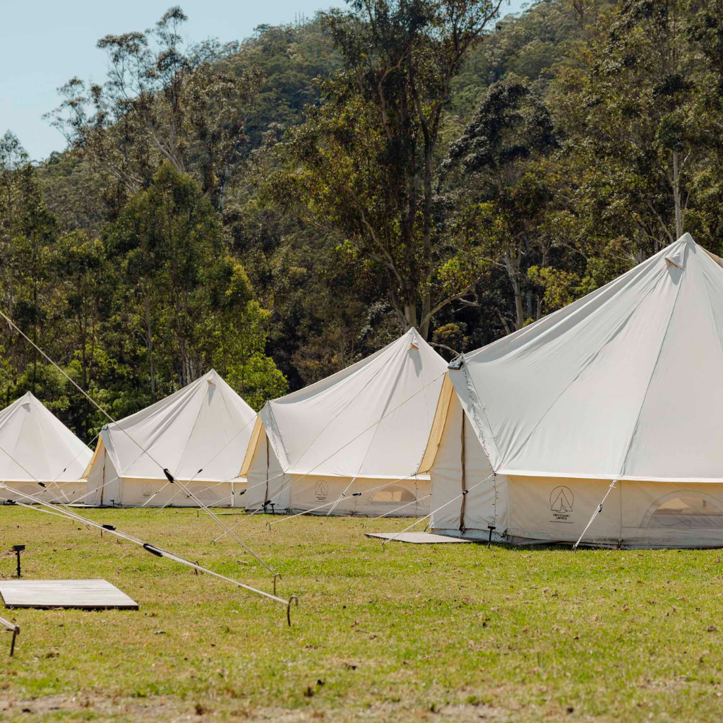 Glamping at Glenworth Valley