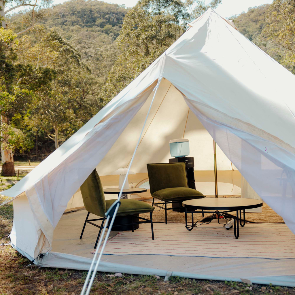 Glamping at Glenworth Valley