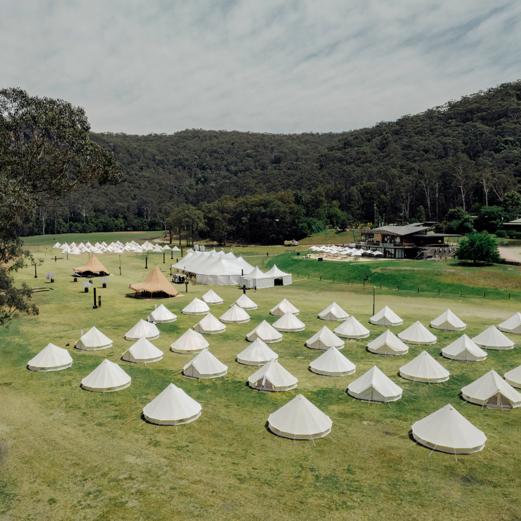 Glamping at Glenworth Valley