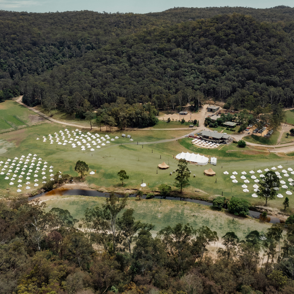 Glamping at Glenworth Valley