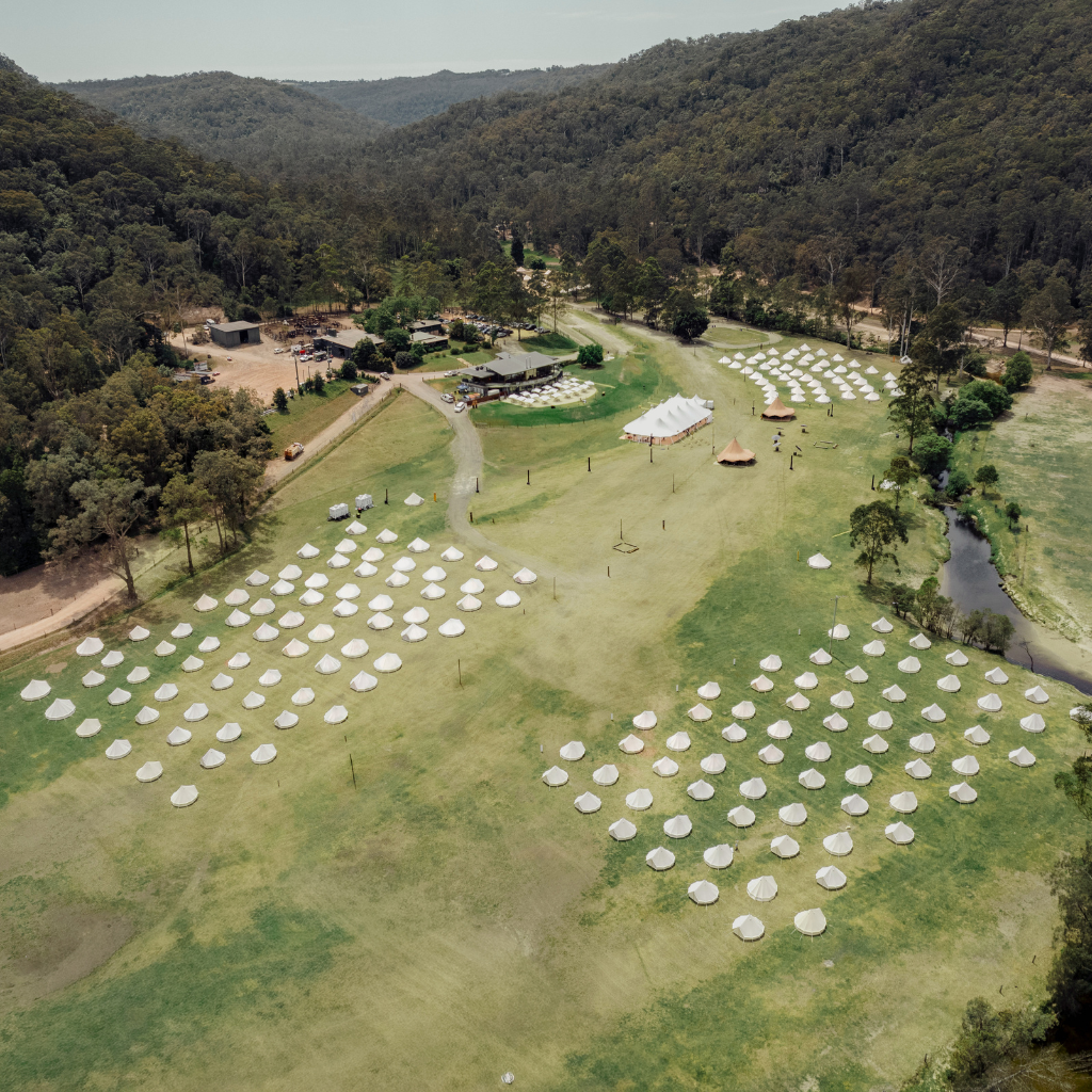 Glamping at Glenworth Valley