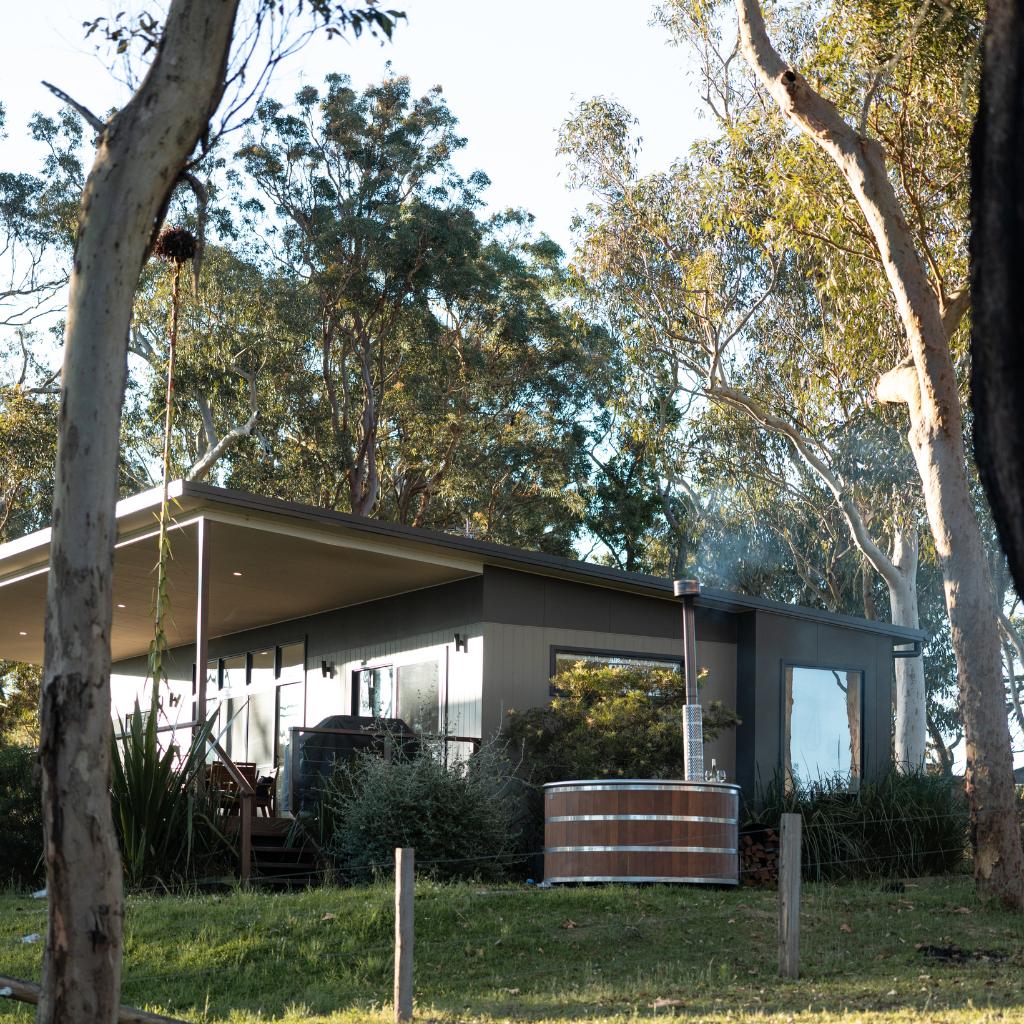 deluxe hot tub eco villa