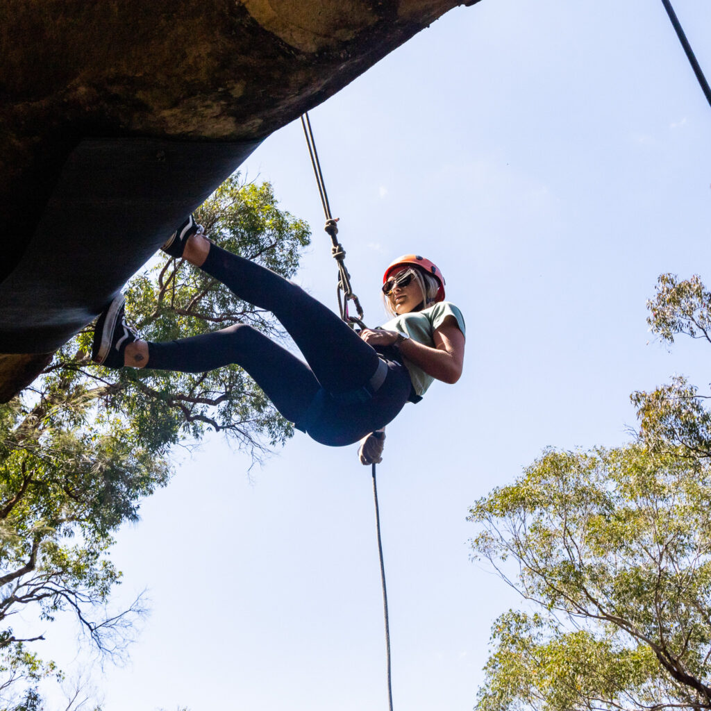 Abseiling Glenworth Valley Wilderness Adventures