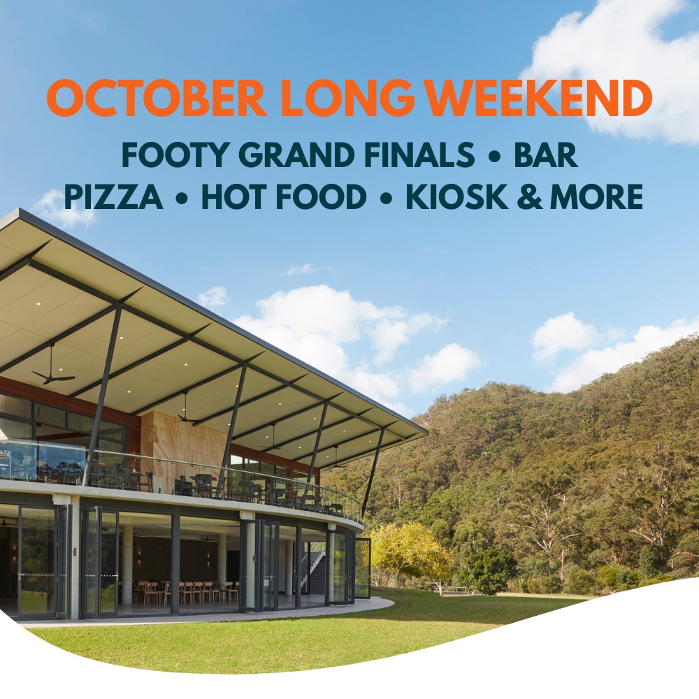 October long weekend at Glenworth Valley. What's on this October long weekend