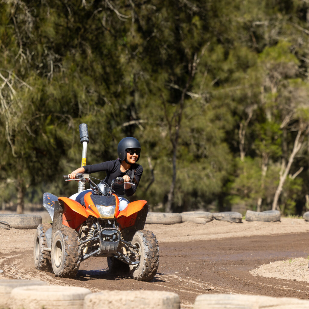 Quad Biking near Sydney. Quad Biking Glenworth Valley Wilderness Adventures