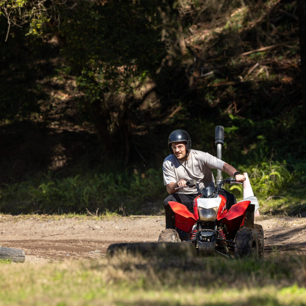 Quad Biking near Sydney. Quad Biking Glenworth Valley Wilderness Adventures
