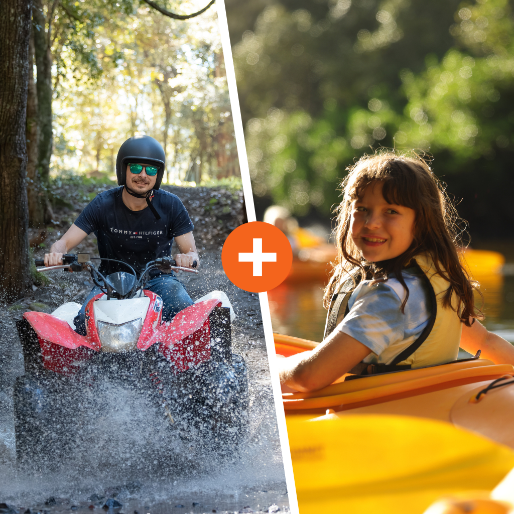 Quad Biking & Kayaking Package Glenworth Valley Wilderness Adventures